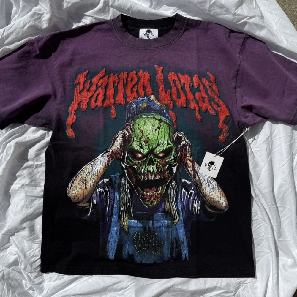 Warren Lotas Haunted Mask 'Goosebumps' Halloween T-shirt Size Large NEW